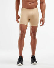 TR2 COMP 1/2 SHORT M BEIGE/SILVER
