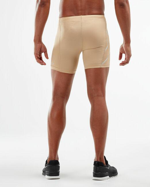 TR2 COMP 1/2 SHORT M BEIGE/SILVER
