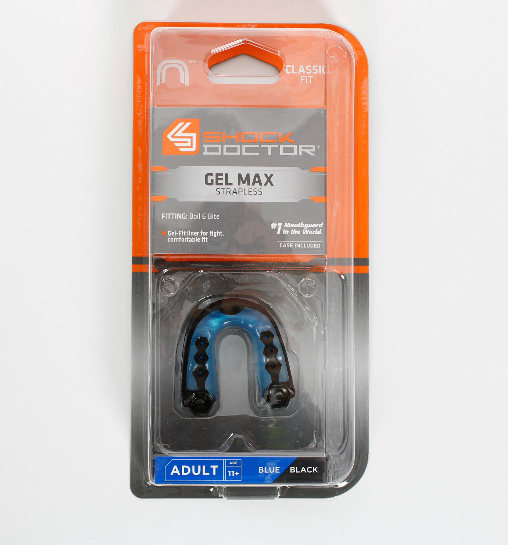 GEL MAX MOUTHGUARD BLUE/BLACK