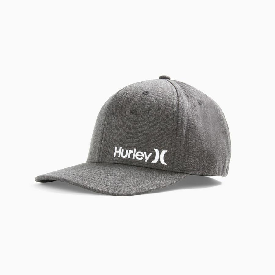 CORP TEXTURES HAT HEATHER BLACK