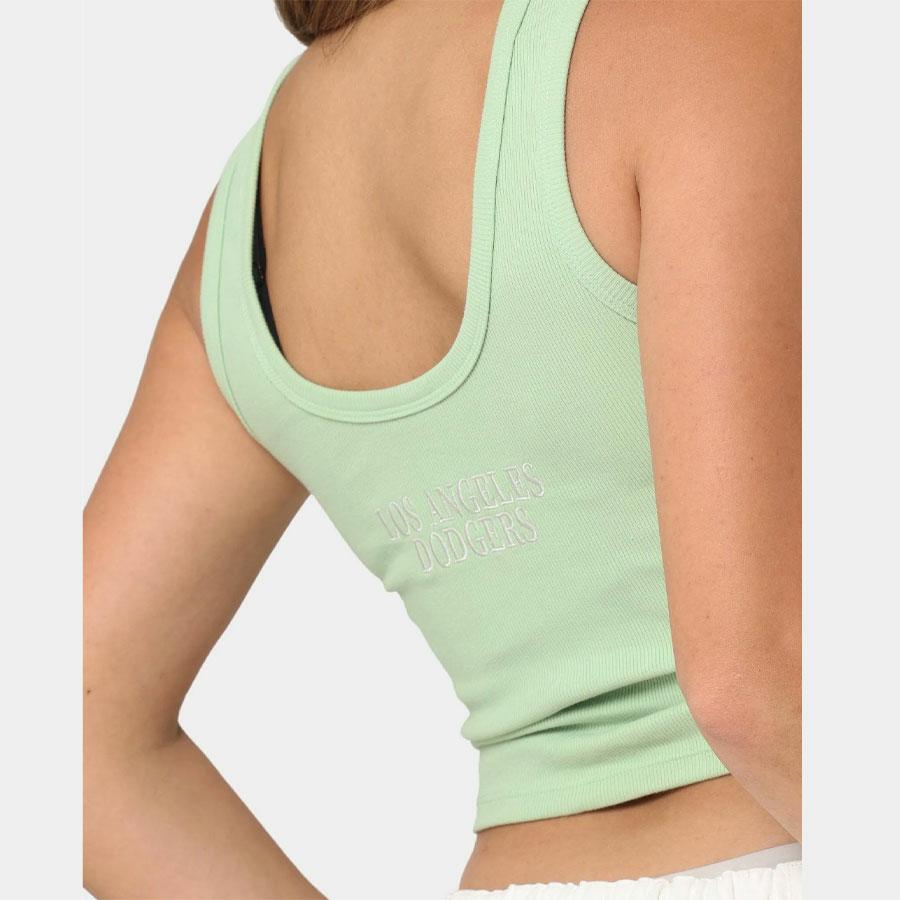 W MSCLE SCOOP VEST DODG QUIET GREEN