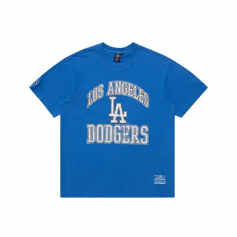 CRACKED PUFF ARCH TEE DOD FADED ROYAL