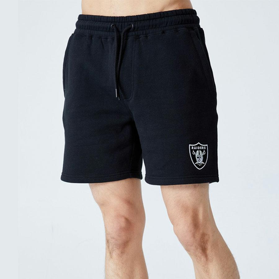 FLEECE SHORT RAIDERS BLACK
