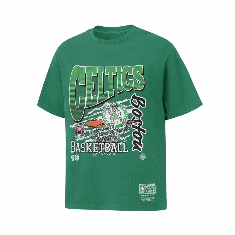 BASKET TEE CELT KELLY GREEN