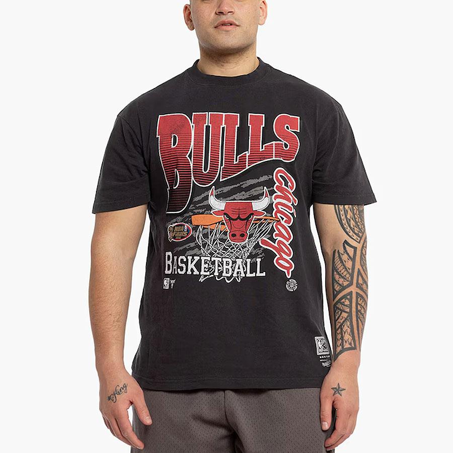 BASKET TEE BULL OVERDYED BLACK