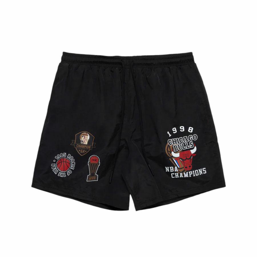 CHAMPS NYLON SHORT BULL BLACK