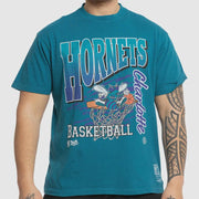 BASKET TEE HRNTS HORNETS TEAL