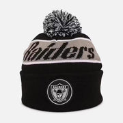 TEAM POM BEANIE KNIT RDRS BLACK/GREY