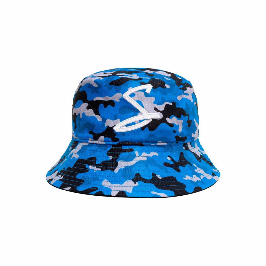 REVERSIBLE BUCKET HAT STK BLACK