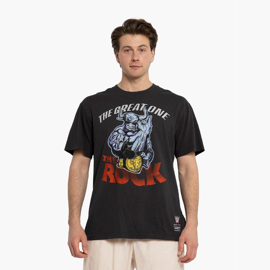 THE GREAT ONE TEE ROCK FADED BLACK