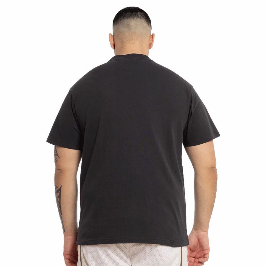 BASKET TEE GRZLS OVERDYED BLACK