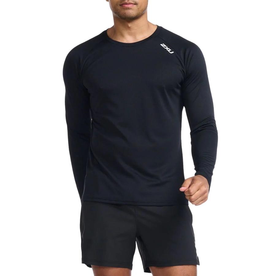 ASPIRE LONG SLEEVE BLACK/WHITE