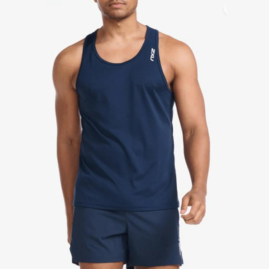 ASPIRE SINGLET MIDNIGHT/WHITE