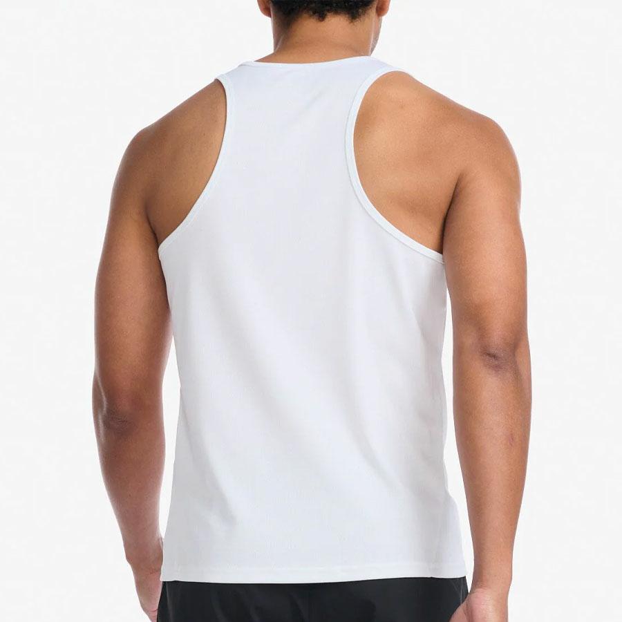 ASPIRE SINGLET WHITE/BLACK
