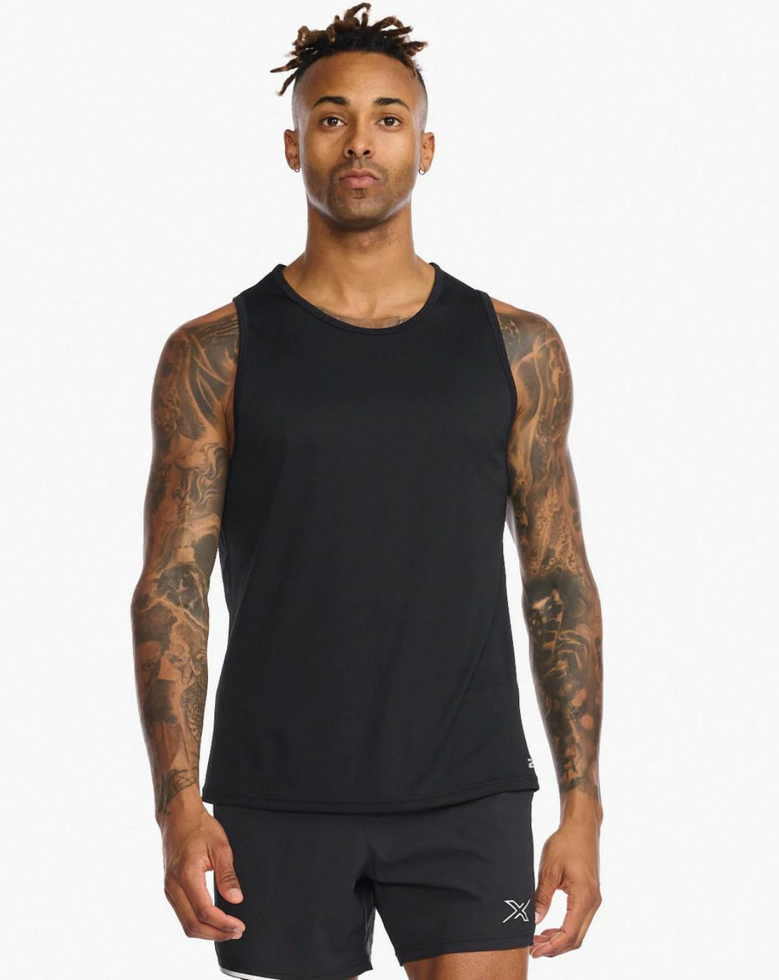 AERO TANK BLACK/SILVER REFLECT