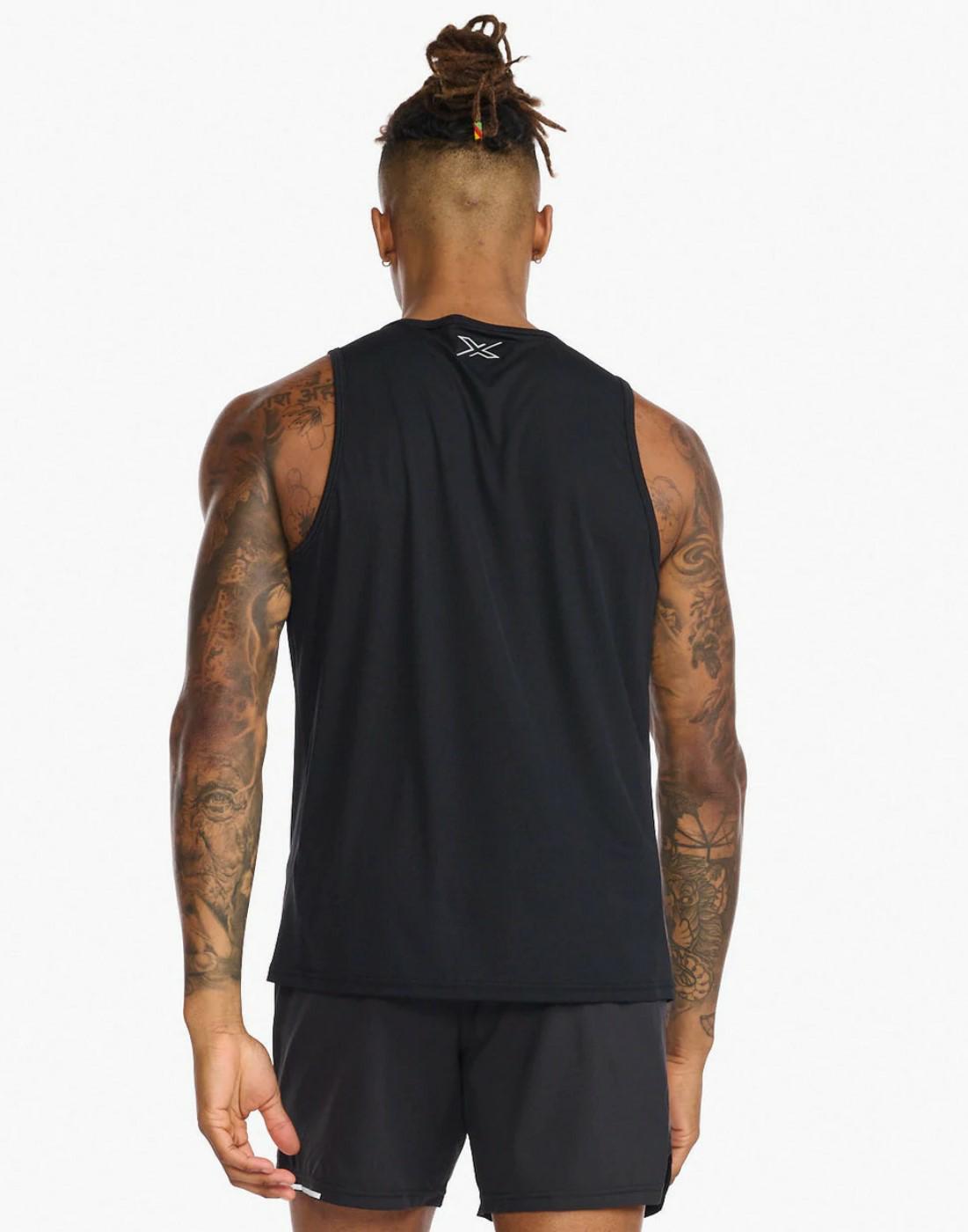 AERO TANK BLACK/SILVER REFLECT