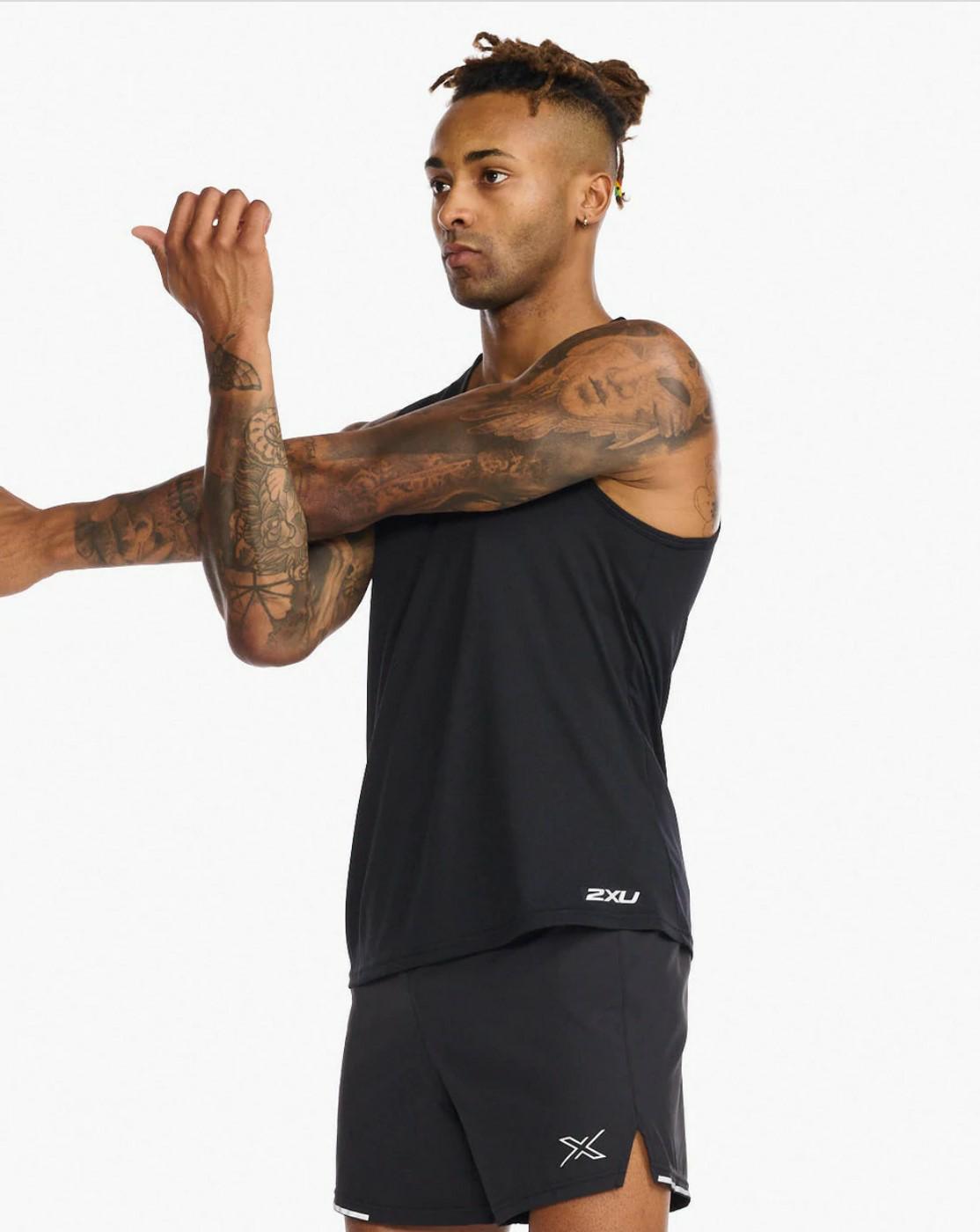 AERO TANK BLACK/SILVER REFLECT