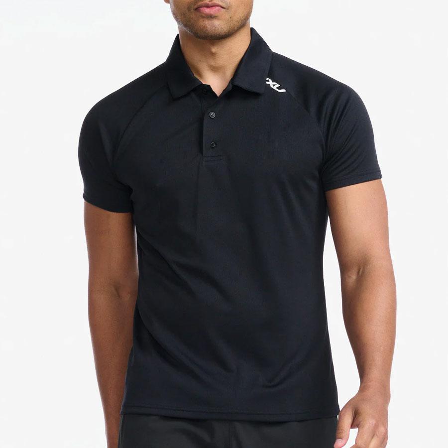 ASPIRE POLO BLACK/WHITE
