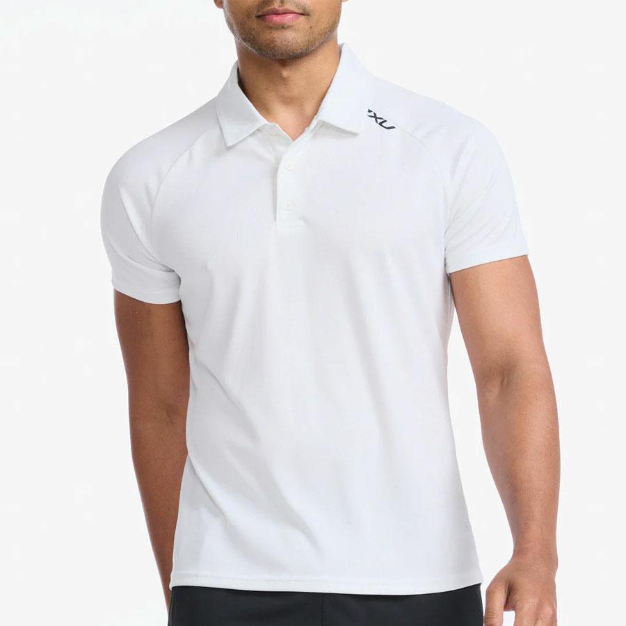 ASPIRE POLO WHITE/BLACK