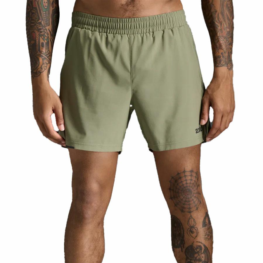 AERO 5 INCH SHORTS HUNTER/BLACK REFLECT