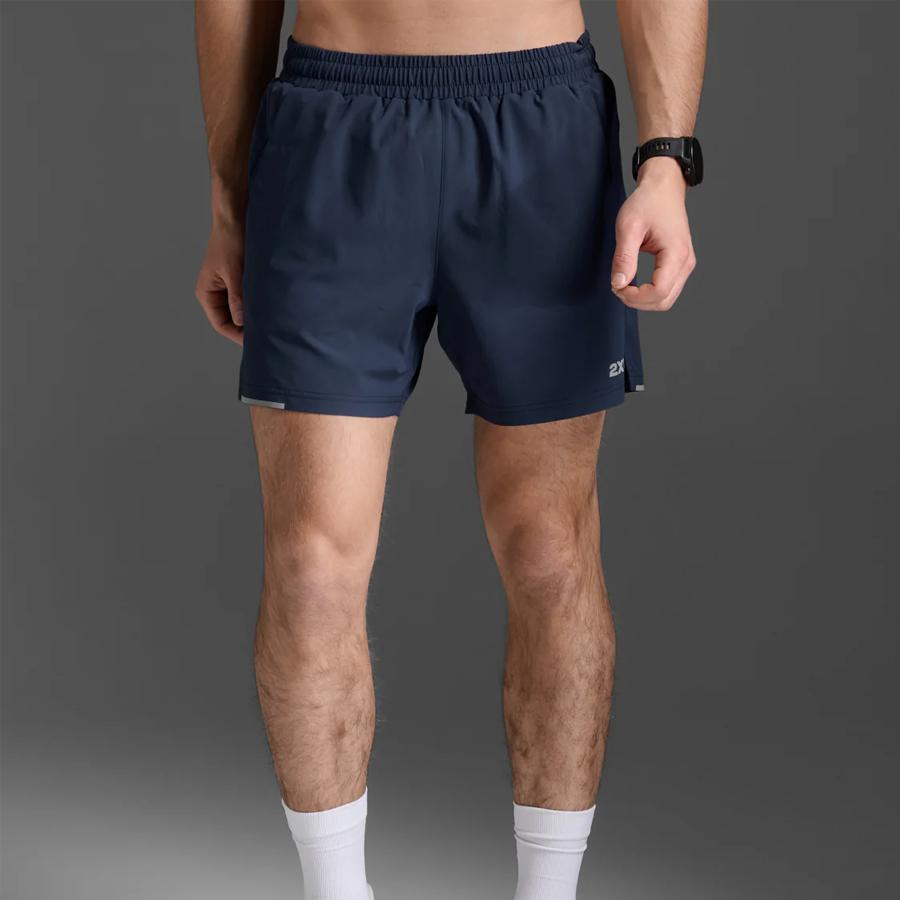 AERO 5 INCH SHORTS MIDNIGHT/SILVER REFL