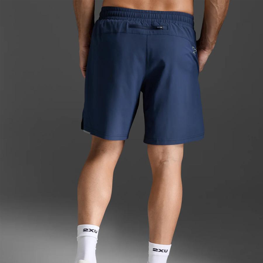 AERO 7 INCH SHORTS MIDNIGHT/SILVER REFL