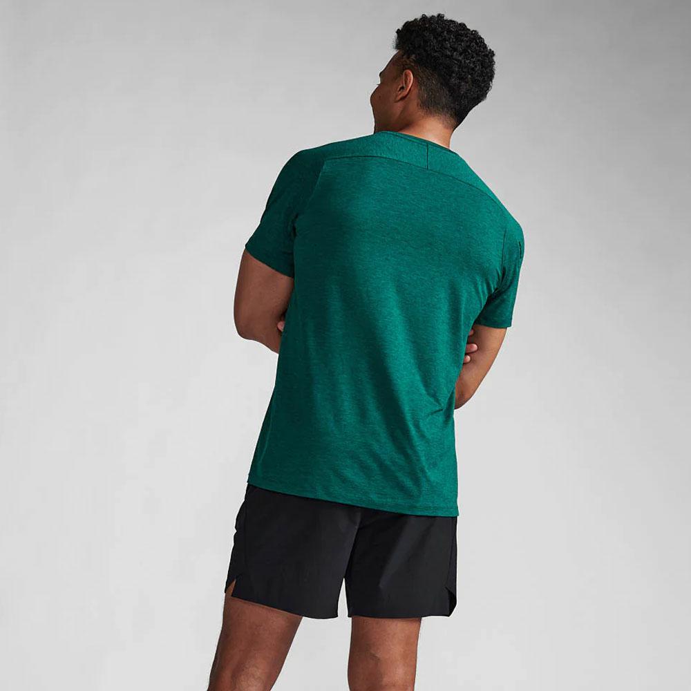 MOTION TEE FOREST GREEN/BLACK