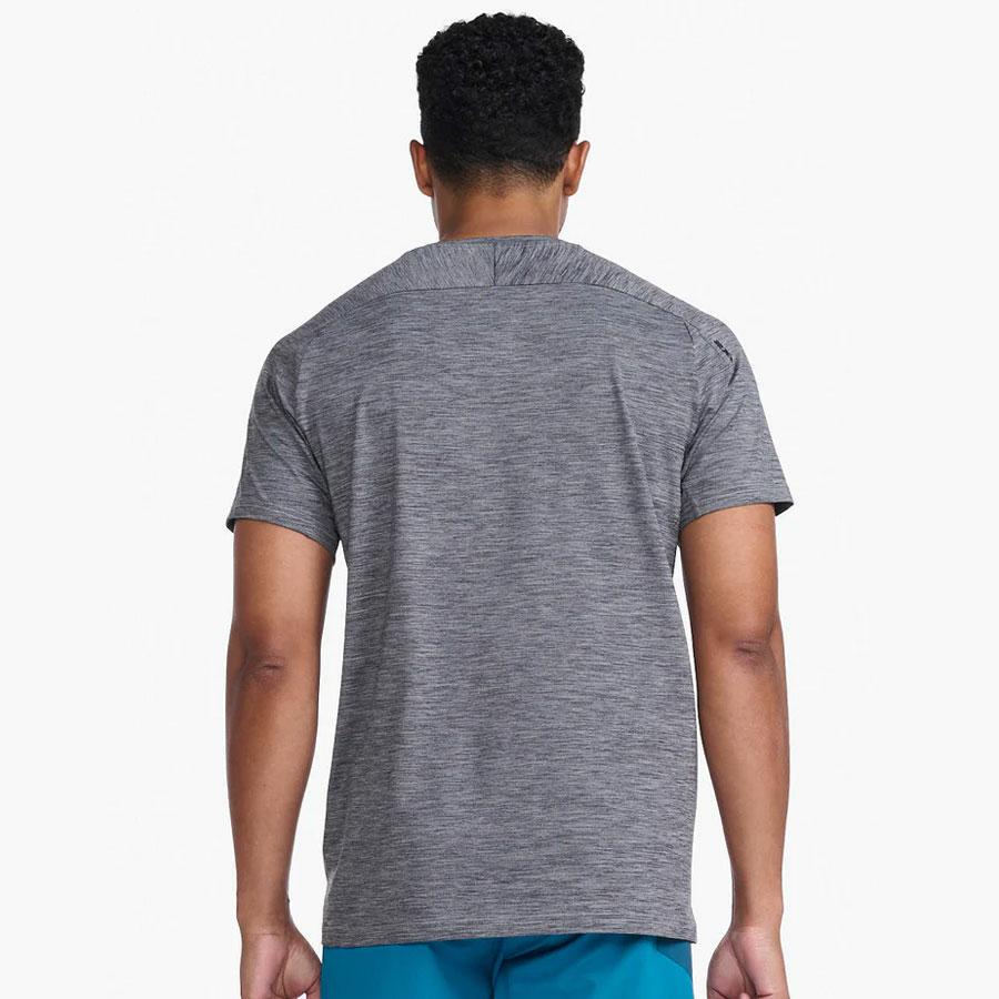 MOTION TEE HARBOR MIST/BLACK