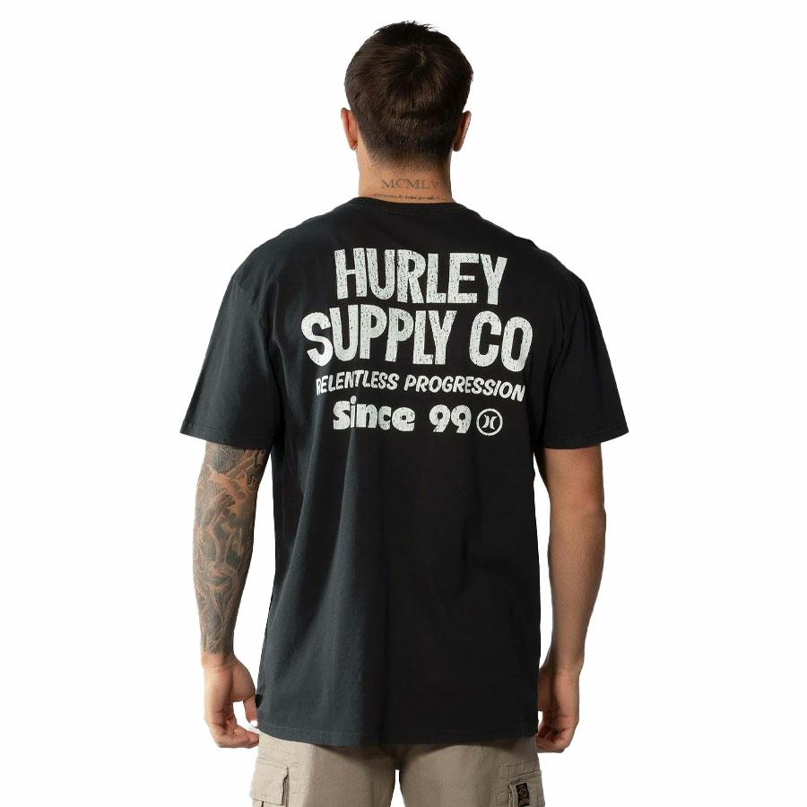 ORGANIC GARAGE TEE BLACK