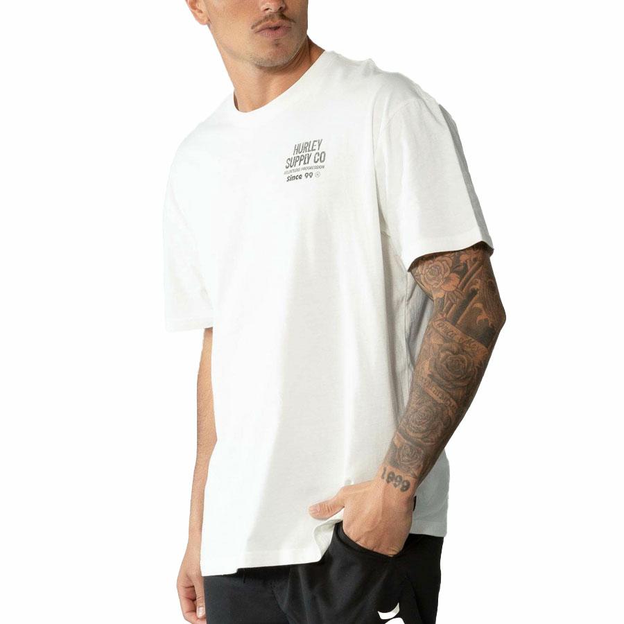 ORGANIC GARAGE TEE COCONUT MILK