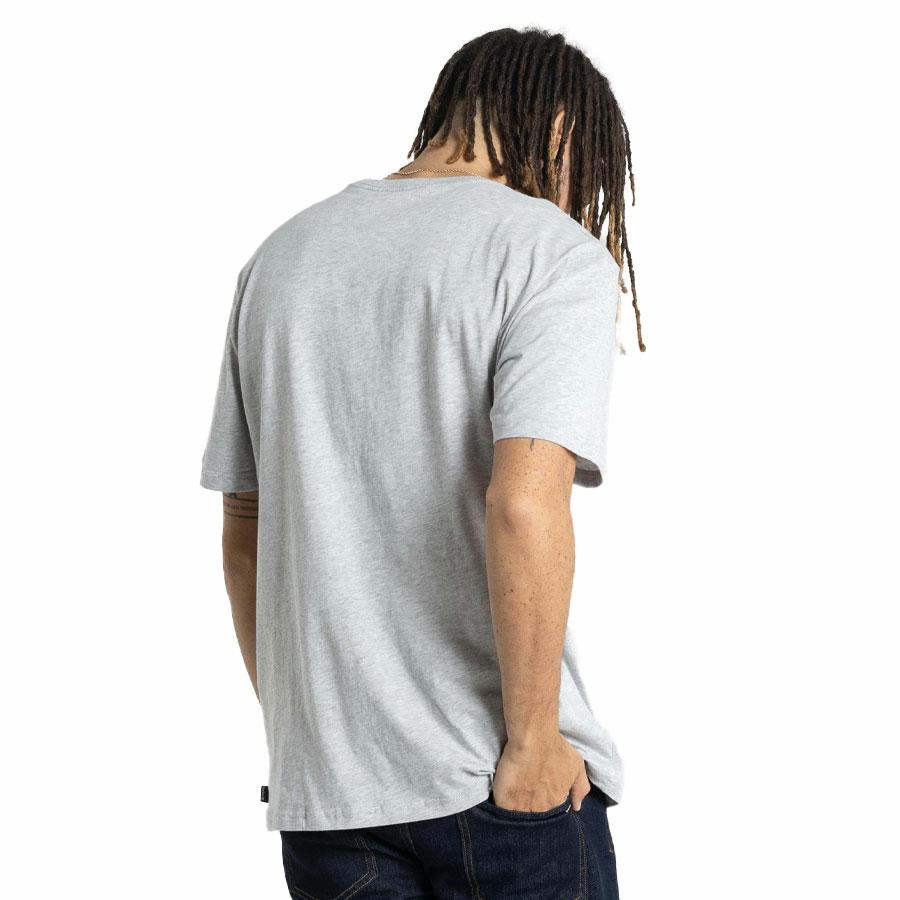 ORGANIC HONOURS TEE HEATHER GREY