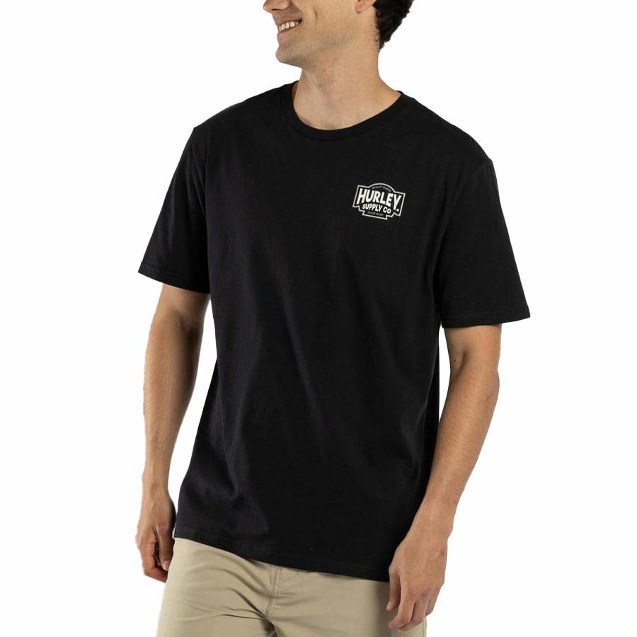 ORGANIC SUPPLY TEE BLACK