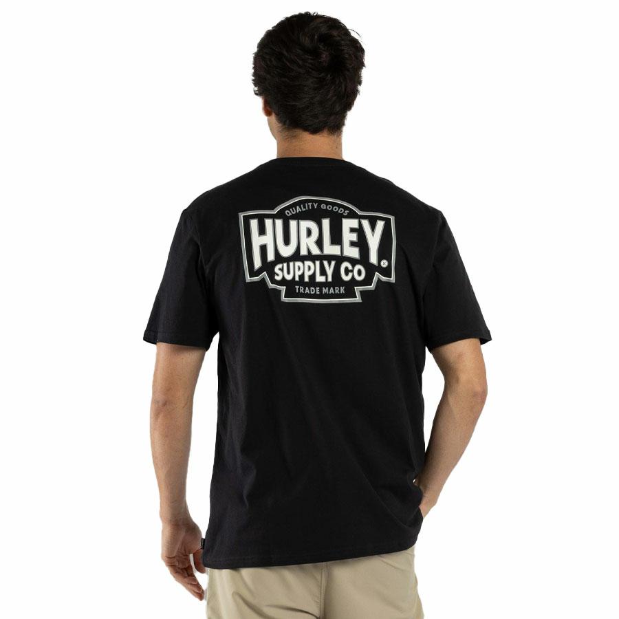 ORGANIC SUPPLY TEE BLACK