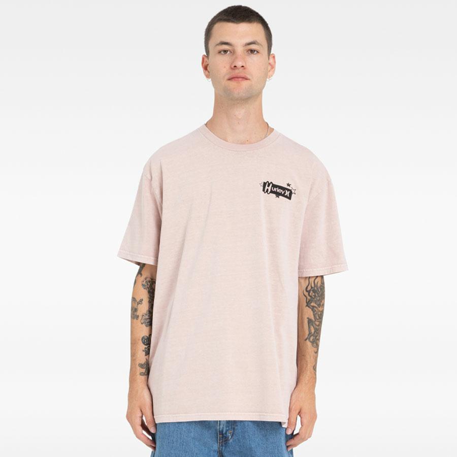 RECORDS TEE ROSE SMOKE