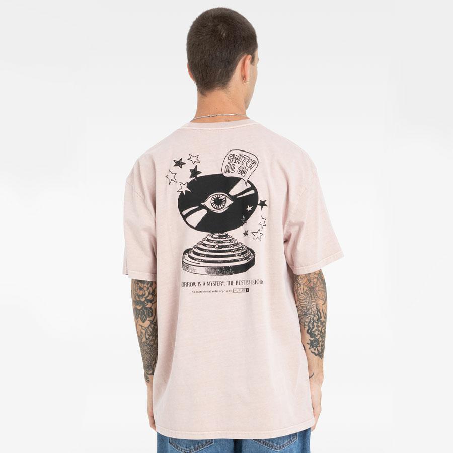 RECORDS TEE ROSE SMOKE