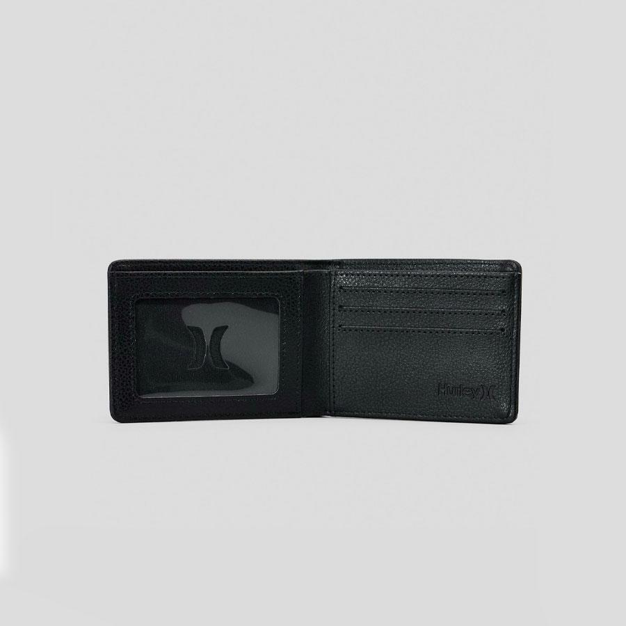 ICON PU SOLID WALLET BLACK