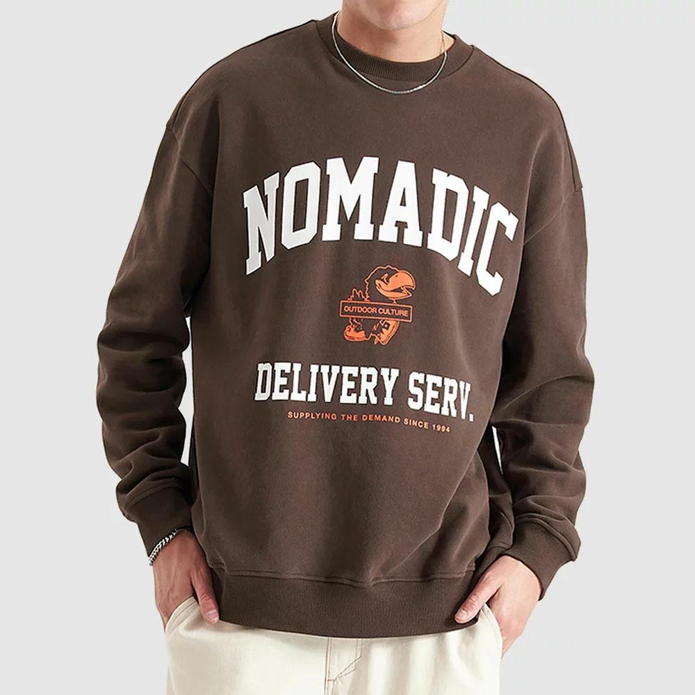 AMORE RELAXED SWEATER HOT FUDGE