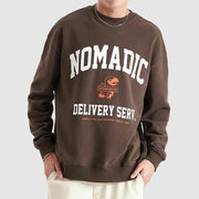 AMORE RELAXED SWEATER HOT FUDGE