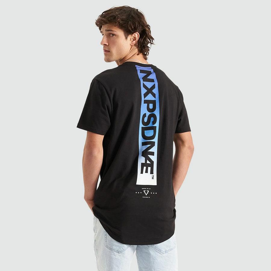 FANDOM CAPE BACK TEE JET BLACK