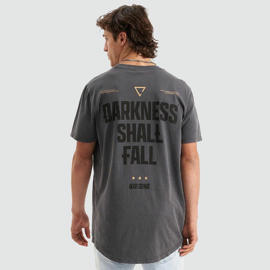 VULTURE CAPE BACK TEE PIGMENT ASPHALT