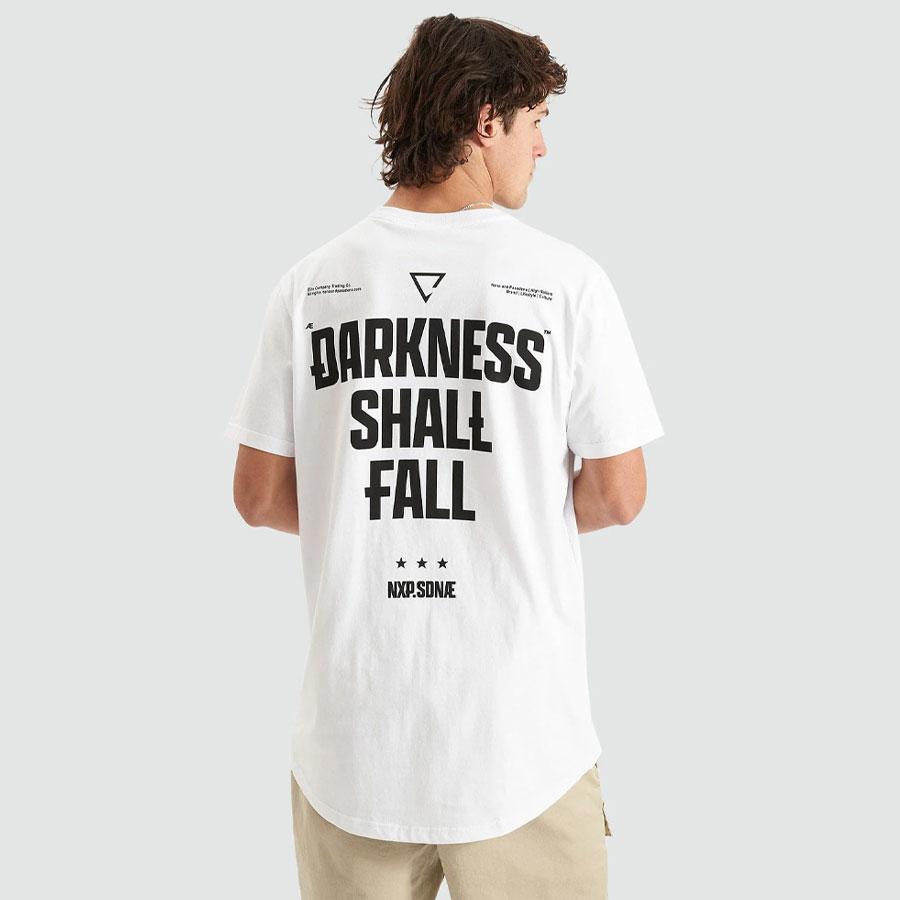 VULTURE CAPE BACK TEE WHITE