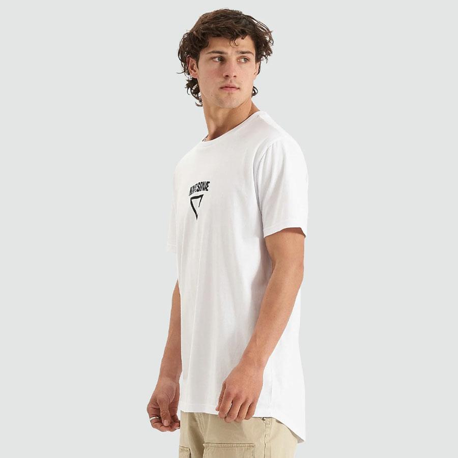 VULTURE CAPE BACK TEE WHITE