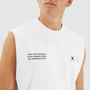 COLONY RELAXED MUSCLE TEE OPTICAL WHITE