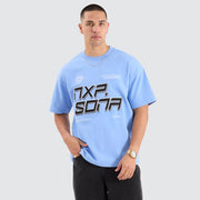 LASSO LOOPBACK RAPTOR TEE VISTA BLUE
