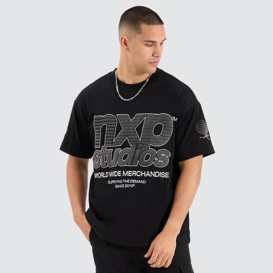 FRONTIER RAPTOR TEE JET BLACK