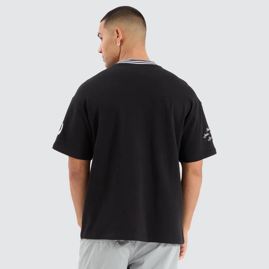ANTE LOOPBACK RAPTOR TEE JET BLACK