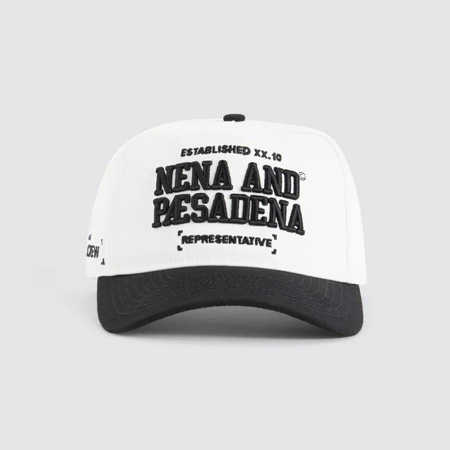 OVERTAKING GOLFER CAP NATURAL/BLACK