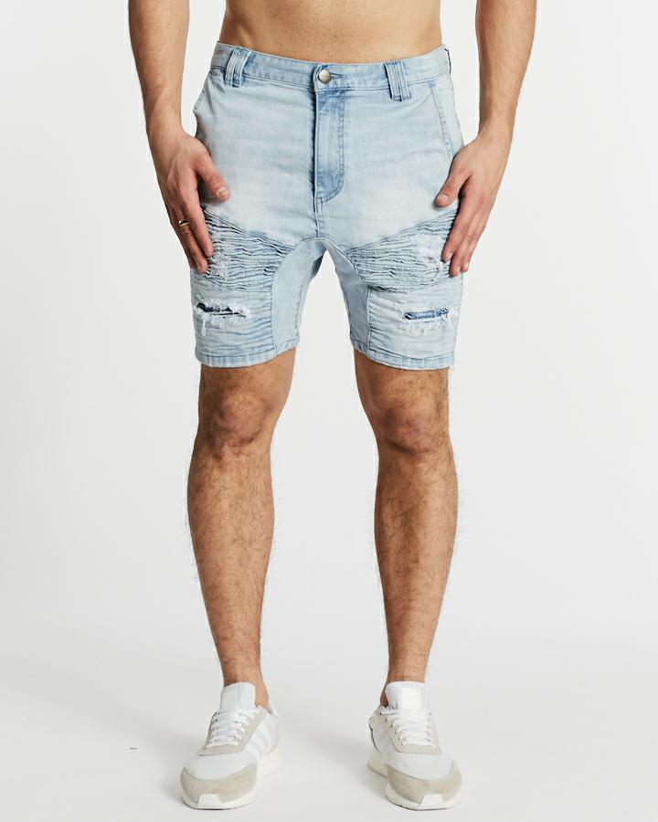 HELLCAT DENIM SHORT CANYON BLUE