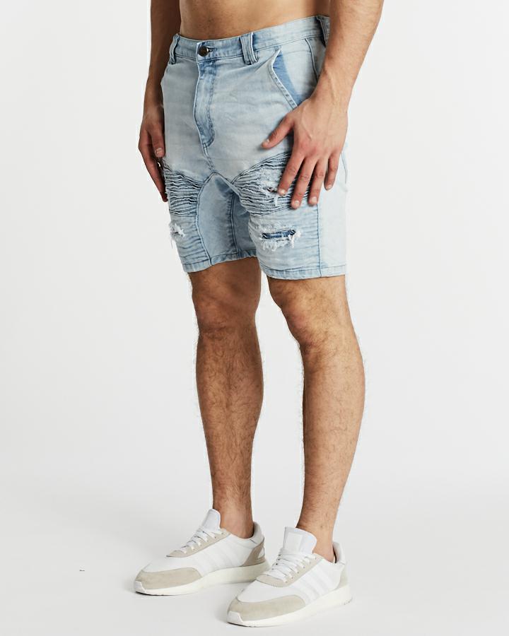 HELLCAT DENIM SHORT CANYON BLUE