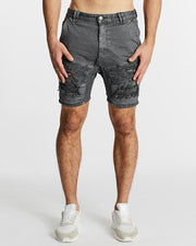 HELLCAT DENIM SHORT IRON GATE